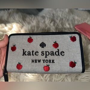 Kate Spade Embroidered Wallet